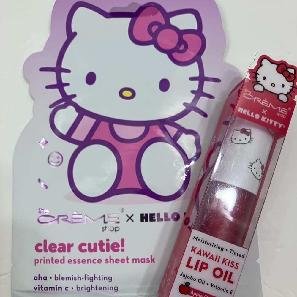 Hello Kitty Mask/Lip Oil